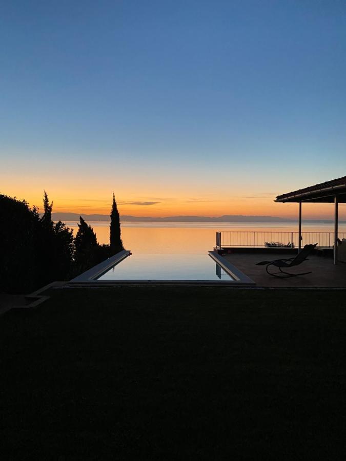 Villa Lovran - 150M To The Beach - Infinity Pool - Incredible Sea View - Fitness Room Bagian luar foto